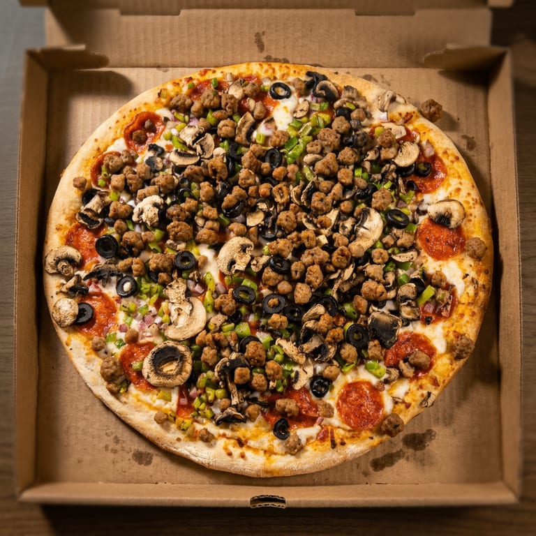 Delicious Supreme Pizza Awaits