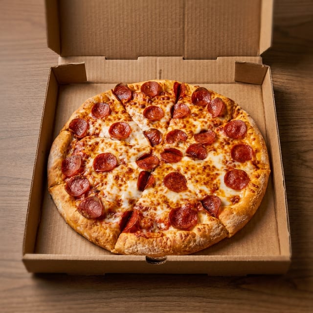 One Topping Pizza.